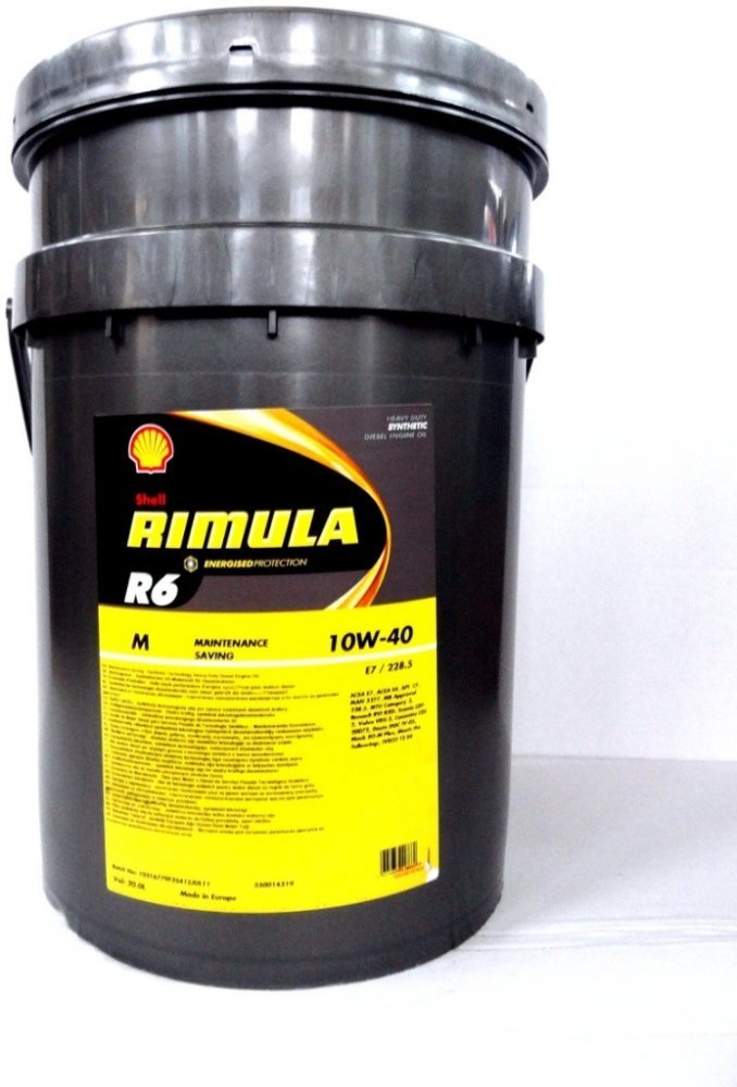 SHELL Rimula R6 M 10W-40 20L — 1autodiely.sk