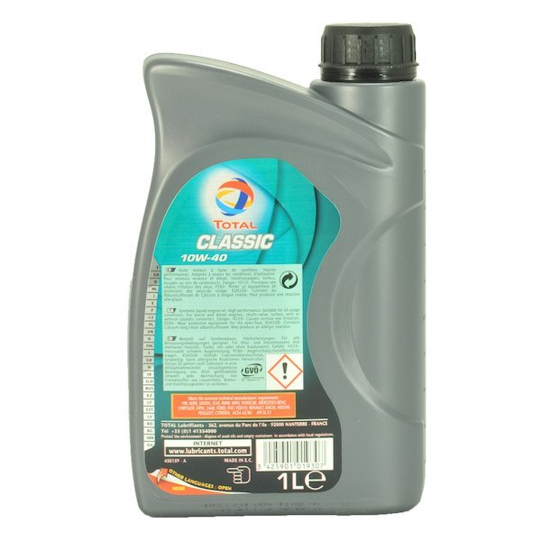 TOTAL CLASSIC 10W-40 1L — AUTODEX.cz