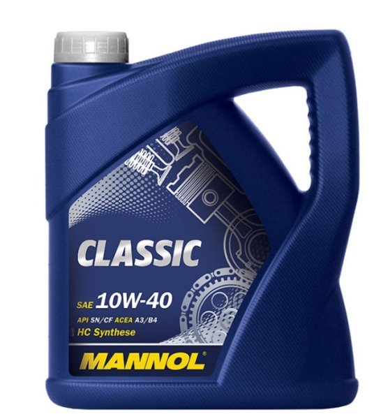 Motorový olej MANNOL Classic 10W-40, 5L — AUTODEX.cz