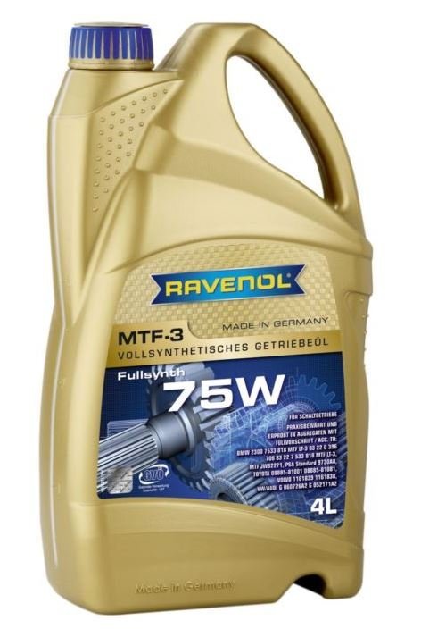 Převodový olej Ravenol MTF-3 75W, 4L — Autodíly PEMA