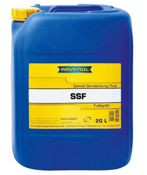 Hydraulický olej Ravenol SSF Spec. Servolenkung Fluid, 20L — Autodíly PEMA
