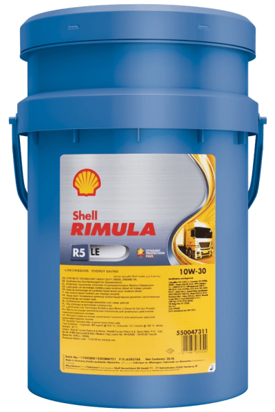 Motorový olej Shell Rimula R5 LE 10W-30, 20L — Autodíly PEMA