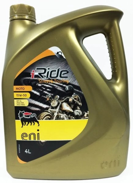 Motorový olej Eni i-Ride Moto 15W-50, 4L — Autodíly PEMA