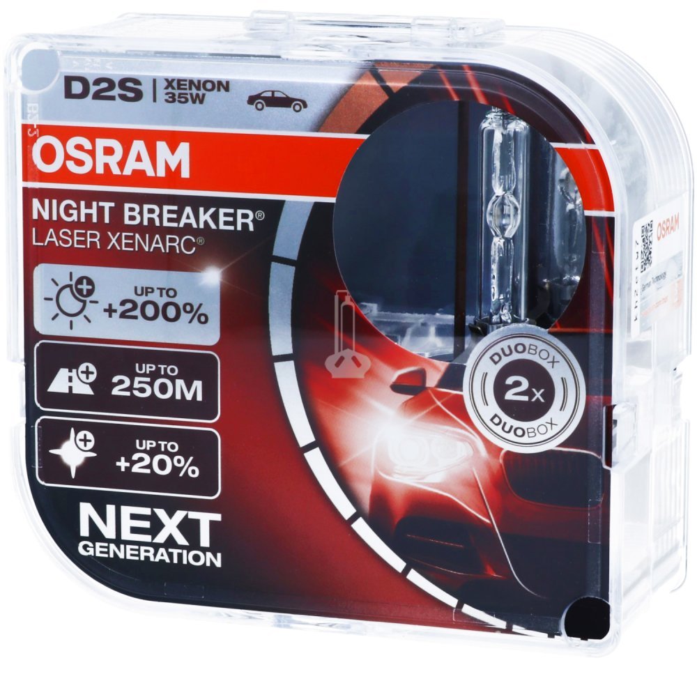 Žárovka Osram D2S, Xenarc Night Breaker Laser 66240XNL-HCB — Autodíly PEMA