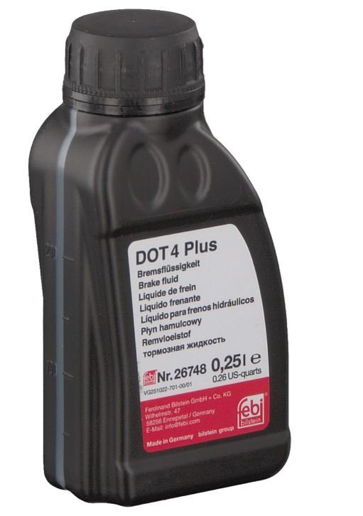 Brzdová kapalina Febi Bilstein DOT4 Plus, 250ml — Autodíly PEMA