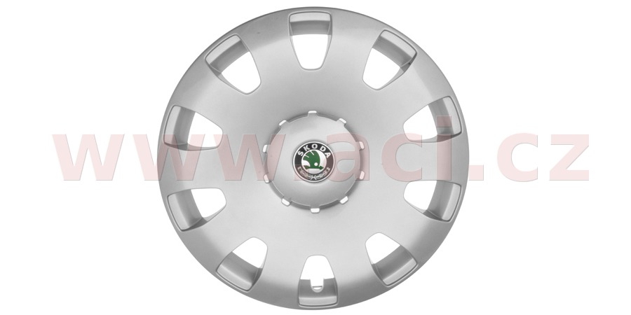poklice kola 15" černostříbrná DRIVE (pro rozměr kola 6Jx15" H2, ET38) ORIGINÁL