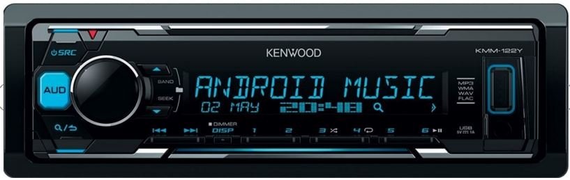 Autorádio Kenwood KMM-122Y s USB,AUX 4 x 50W