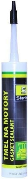 Těsnící tmel na motory-černý,STARLINE kartuš 310ml