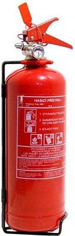 Práškový hasící přístroj 2Kg ABC