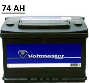 Levně Autobaterie Voltmaster Pravá 74Ah/680A