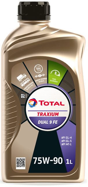 TOTAL Převodový olej Traxium DUAL 9 FE 75W-90, 1L