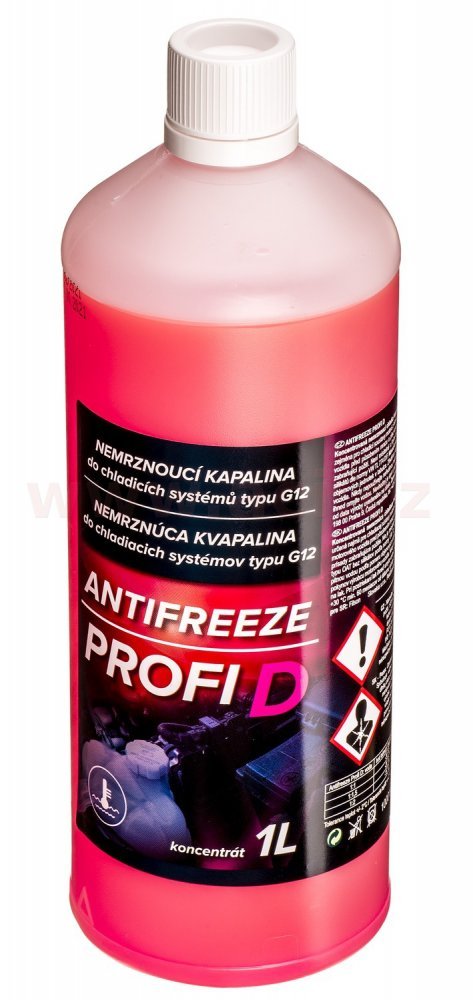ANTIFREEZE G12+ 1 l nemrznoucí kapalina pro chladiče - 100 % koncentrát ...