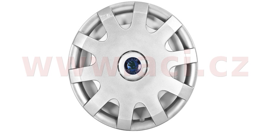 poklice kola 15" černostříbrná (pro rozměr kola 6Jx15", ET38) ORIGINÁL