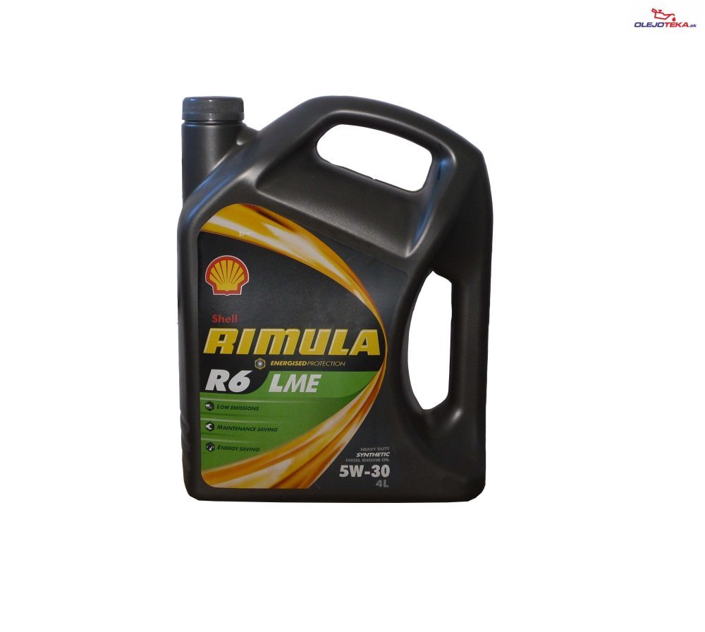 SHELL RIMULA R6LME 5W-30 20L — AUTOPOTREBY Chmelár - náhradné diely ...