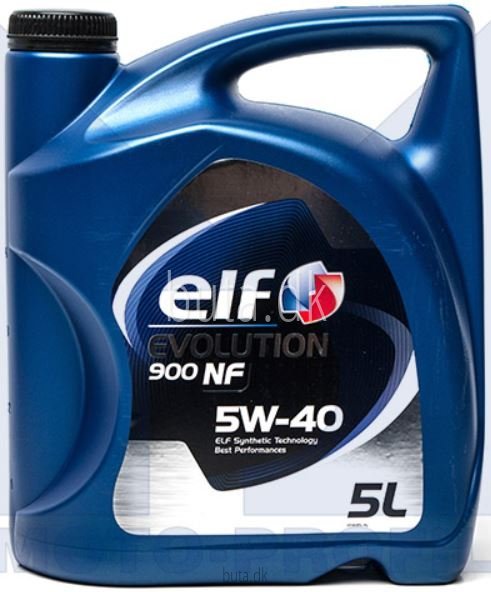 ELF 5W40 EVOLUTION 900 NF 5L — buta.dk