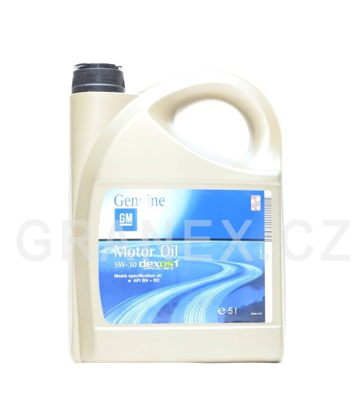 GM DEXOS 1 GEN. 3 5W-30 5L — Granex.cz
