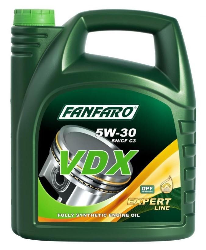 Fanfaro VDX 5W-30 5L — Granex.cz