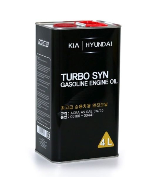 Motorový olej 5W30 4l pro vozy KIA a Hyundai FANFARO — IMdily.cz