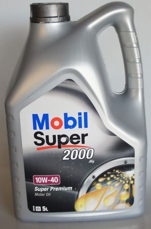 MOBIL 10W-40 SUPER 2000 5L — MLPARTS