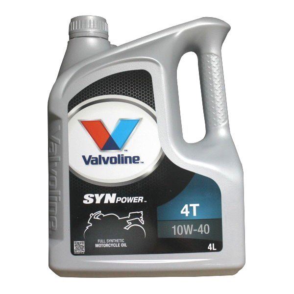 VALVOLINE 10W-40 4T SYNPOWER 4L — MLPARTS