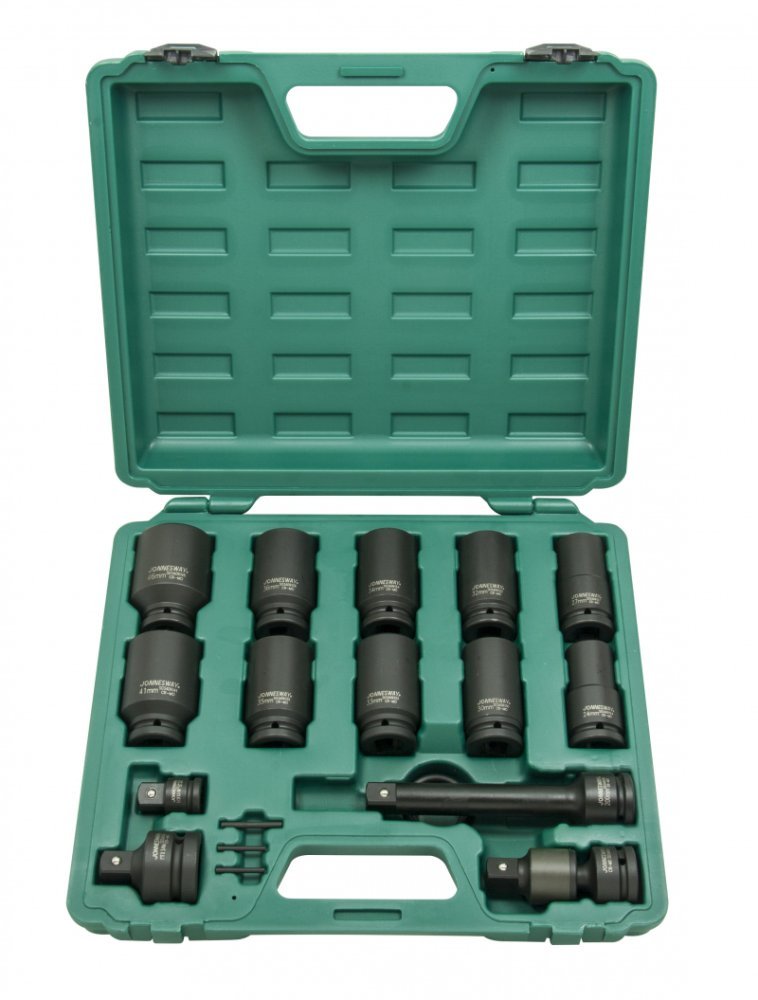 Nástrčné hlavice 3/4" 24-46 mm 6hranné úderové, sada 20 dílů ...