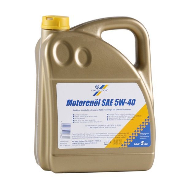 Cartechnic 5W-40 5L — MLPARTS
