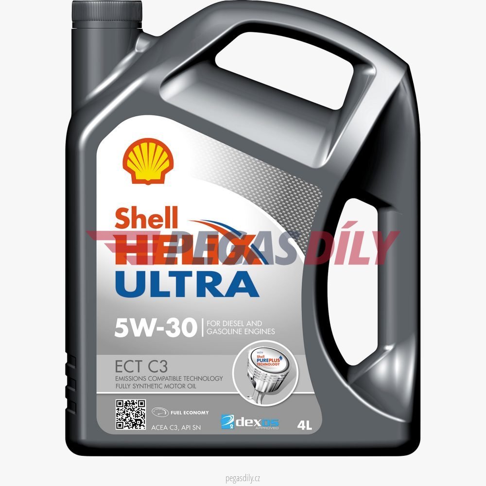 Motorový olej 5W-30 Shell Helix Ultra ECT C3 - 4l — PegasDíly.cz