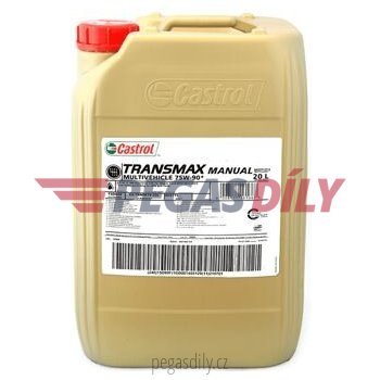 Olej do převodovky 75W-90 CASTROL Transmax Manual Multivehicle - 20L ...
