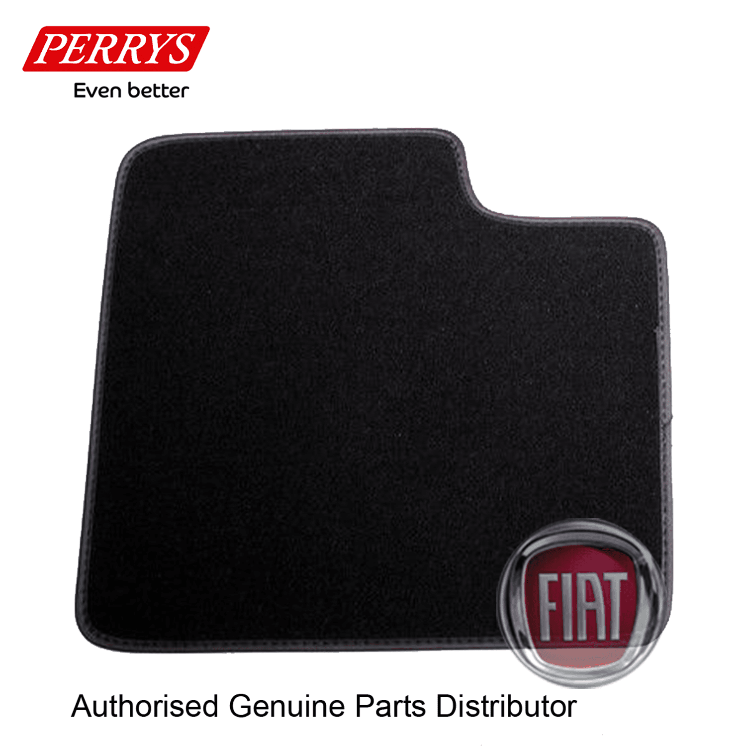 Luxe velours originele pasvorm automatten voor de Fiat Panda orginele