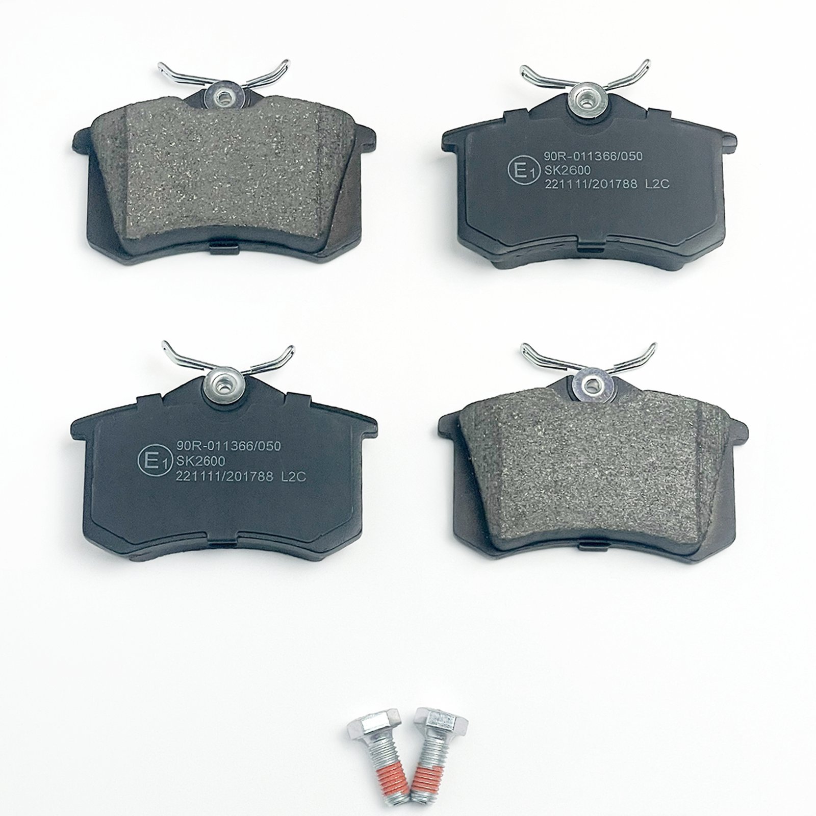 Rear brake pad set fits various Renault Citroen Peugeot Volkswagen 