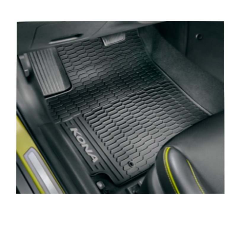 Bestuurdersmat zwart voor: Hyundai Coupé II GK coupé (2001-2008) | bol