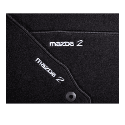 Genuine Mazda 6 Luxury Tailored Floor Mats – 2013-Present, Black Rubber Full Set