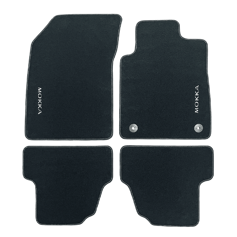 Vauxhall Opel Mokka Mokka X 2013 Onwards Black Front & Rear Floor Car